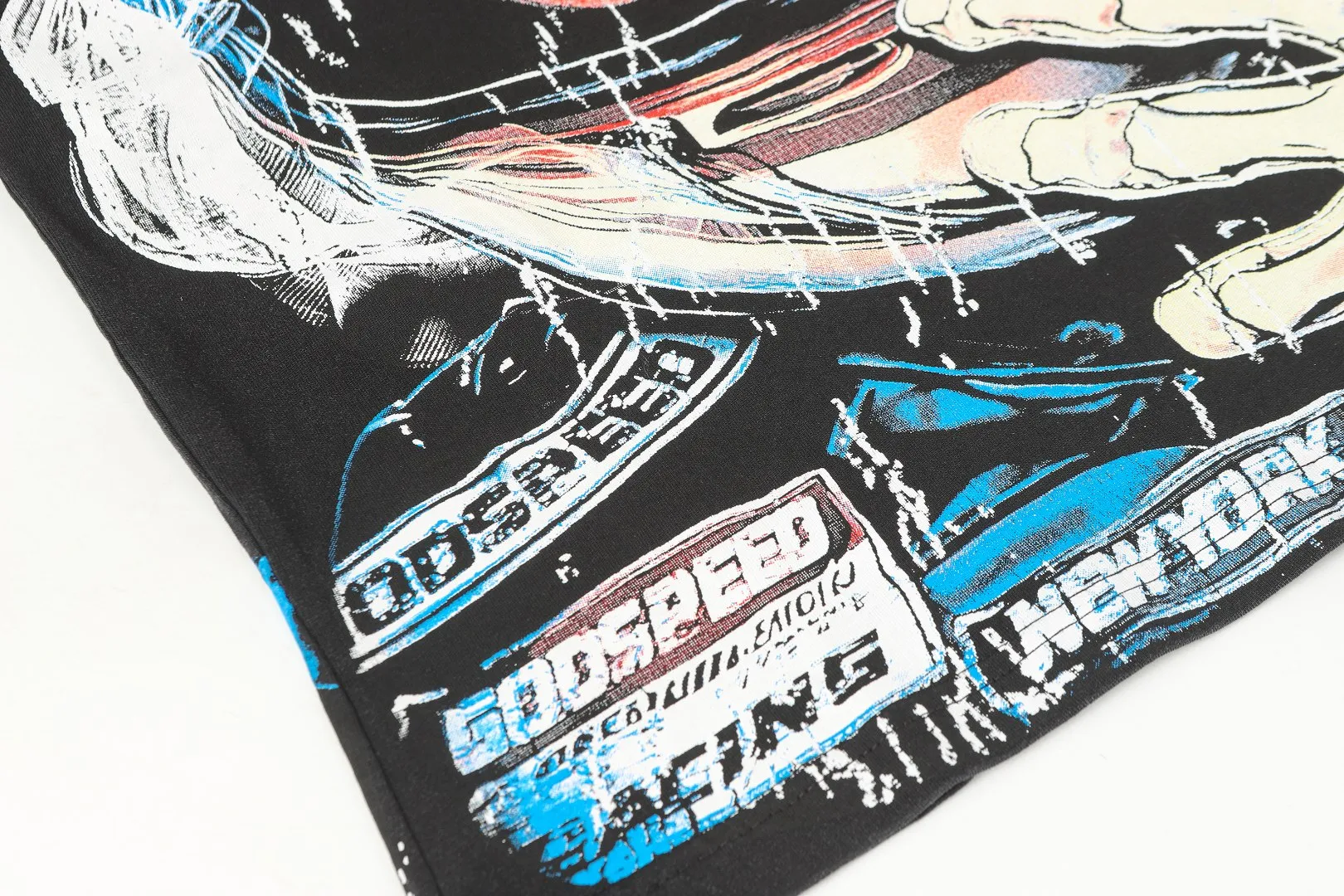 6342# Black I P63 In Stock （new） Godspeed Retro T （fabric）：32 250 Sizes（size）：S-M-L-XL （colour）： Black
